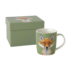 Mug &agrave; caf&eacute; Fox Rocco - Ref 25202-17 - Cadeau th&egrave;me chasse