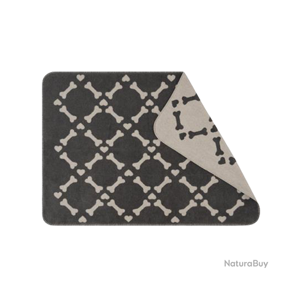 Couverture pour chien anthrazite - Ref 35050-11 - �quipement chien de chasse