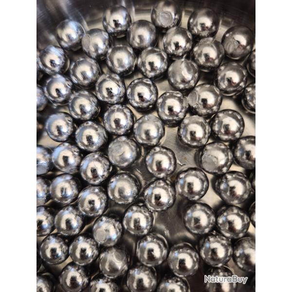 100 balles ronde coul� 440 poudre noire