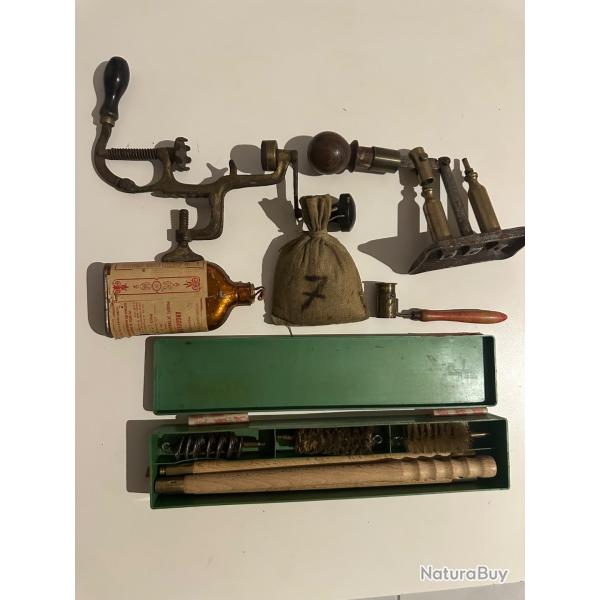 Lots outils de rechargement  12 et 16