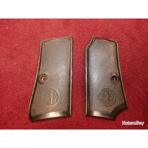 Plaquettes de pistolet BERETTA 1934/35 ancienne