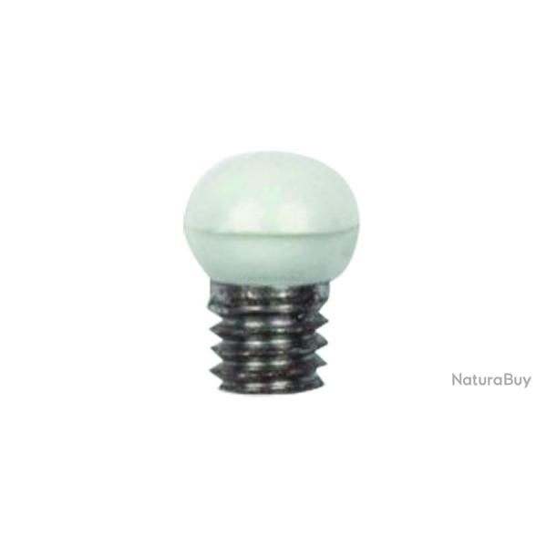 Visee Guidon boule blanc 4mm - Ref GF14A