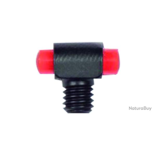 Visee Guidon plein lumineux rouge 2x6.5mm - Ref GF25A