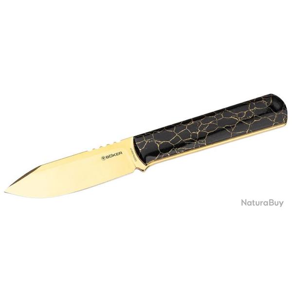 Boker Packlite Trustone Gold Schwarz - Edition Limit�e - Ref 120757