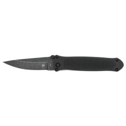 Cobratec Black Quick Strike Hidden Release - Couteaux automatiques - Ref CBBLKHRQS