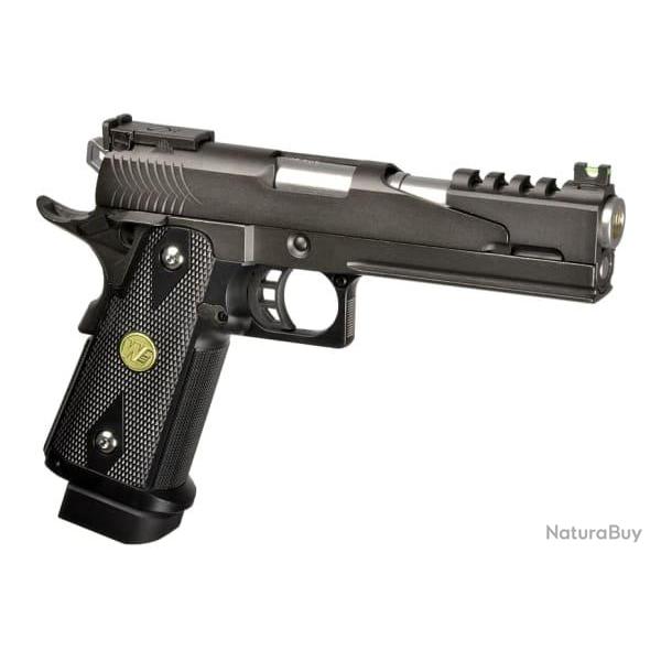 WE Hi-Capa 5.1 Full Metal Dragon GBB - Black - Ref 10105406000