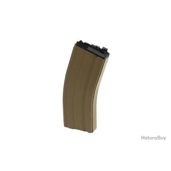 WE Magazin M4 / SCAR-L Open Bolt V2 GBR 30rds - Desert - Ref 10129231000
