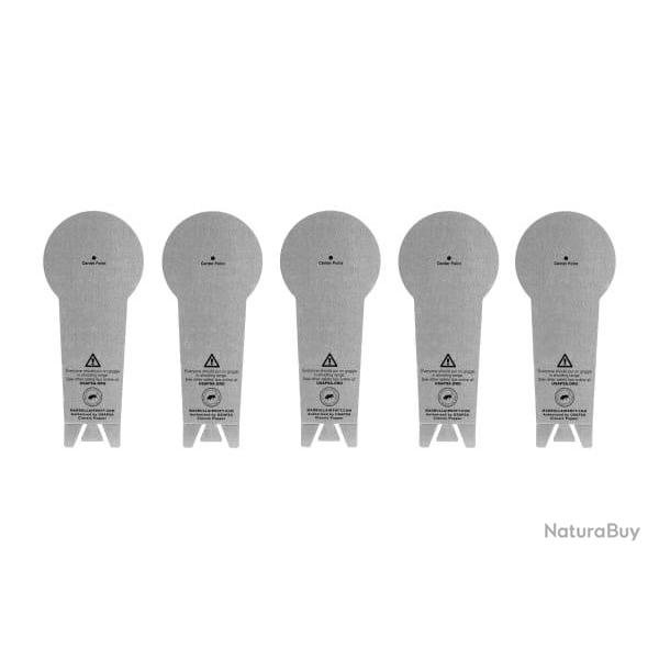 Madbull AIPSC Popper 1mm Aluminium 5pcs - Stainless - Ref 10135141600