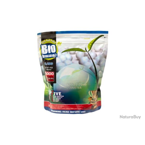 G&G 0.20g Bio Precision BBs 5000rds - Ref 10151600000