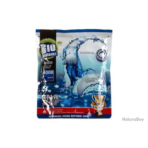 G&G 0.25g Bio Precision BBs 4000rds - Ref 10151700000