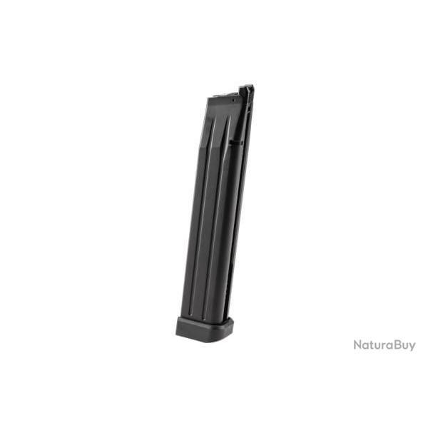 WE Magazin Hi-Capa 5.1 GBB Extended Capacity 50rds - Black - Ref 10188906000