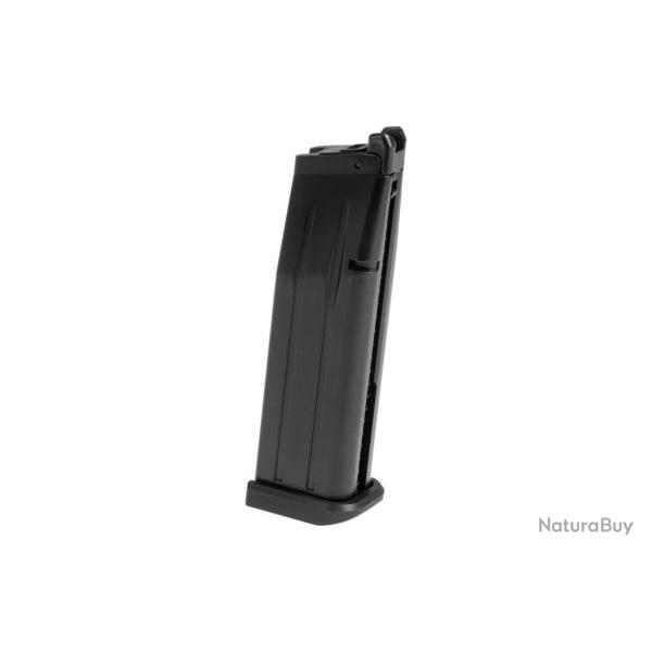 WE Magazin Hi-Capa 4.3 and 5.1 GBB 28rds - Black - Ref 10189006000