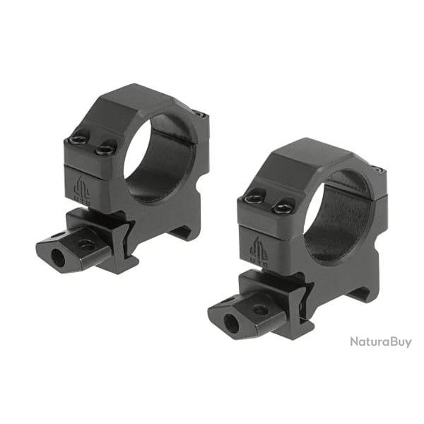 Leapers 25.4mm CNC Mount Rings Low - Black - Ref 10234106000