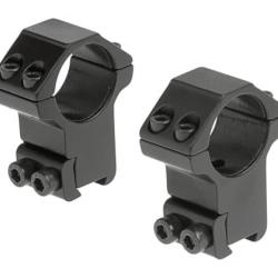 Leapers 25.4mm Airgun Mount Ring High - Black - Ref 10235606000