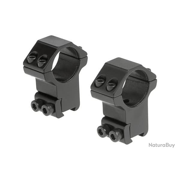 Leapers 25.4mm Airgun Mount Ring High - Black - Ref 10235606000