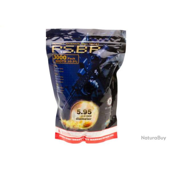 G&G 0.20g Perfect BBs 3000rds - White - Ref 10310500100