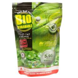 G&G 0.20g Bio Precision BBs 2000rds - White - Ref 10310700100
