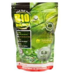 G&G 0.28g Bio Precision BBs 2000rds - White - Ref 10311100100