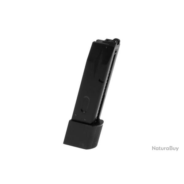 WE Magazin M92 Biohazard GBB 32rds - Black - Ref 10330106000