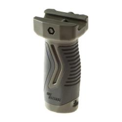 IMI Defense OVG Overmolding Vertical Grip - OD/Black - Ref 10437151500