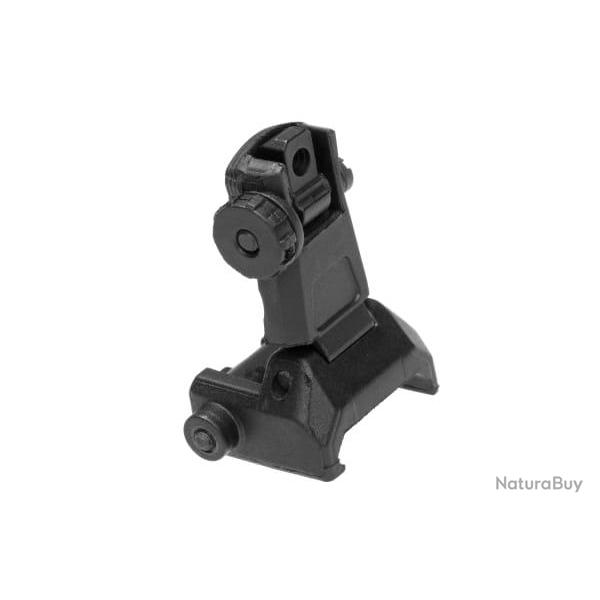 Ares ASR020 Flip-Up Rear Sight Plastic - Black - Ref 10576606000