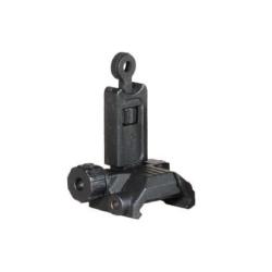 Ares ASR021 Flip-Up Rear Sight Plastic - Black - Ref 10576706000