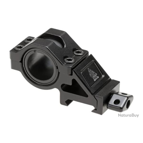 Leapers 25.4mm Angled Offset Low Profile Ring Mount - Black - Ref 10642906000