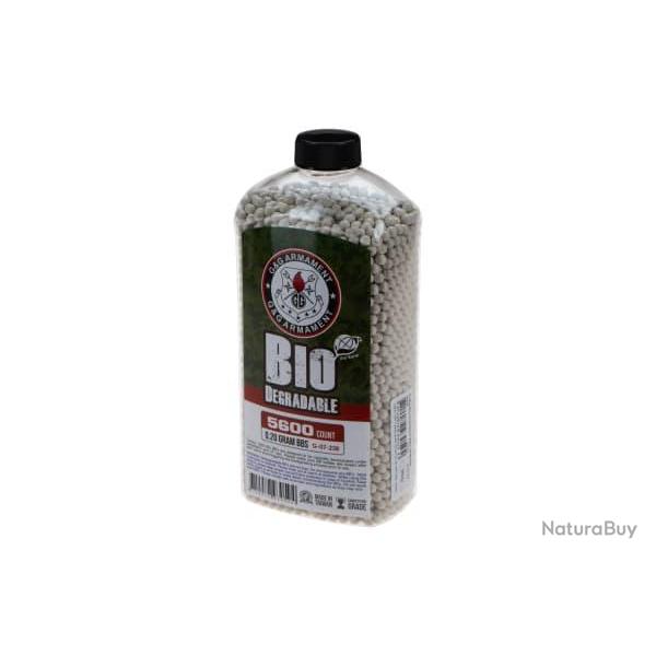 G&G 0.20g Bio Precision BBs 5600rds - White - Ref 10677000100