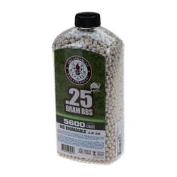 G&G 0.25g Bio Precision BBs 5600rds - Ref 10677100000