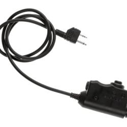 Earmor M51 Tactical PTT Midland - Black - Ref 10764406000