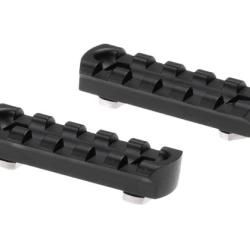 Ares 2.5 Inch M-LOK Rail 2-Pack - Black - Ref 10833306000