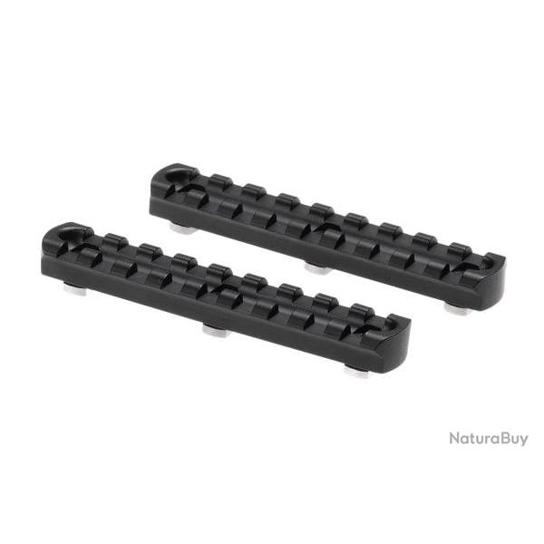 Ares 4 Inch M-LOK Rail 2-Pack - Black - Ref 10833406000