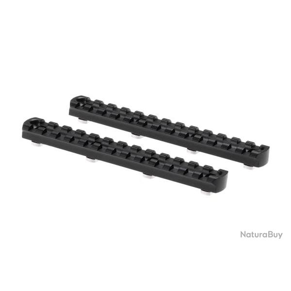 Ares 5.5 Inch M-LOK Rail 2-Pack - Black - Ref 10833506000