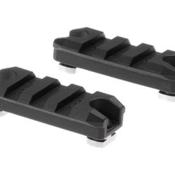 Amoeba 2 Inch M-LOK Plastic Rail 2-Pack - Black - Ref 10833606000