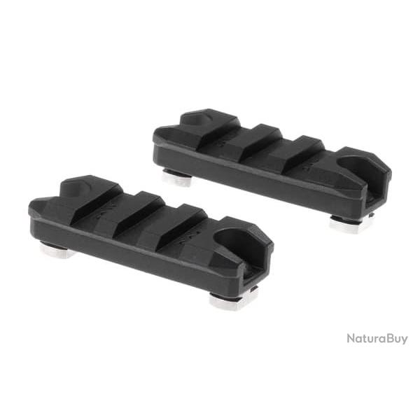 Amoeba 2 Inch M-LOK Plastic Rail 2-Pack - Black - Ref 10833606000