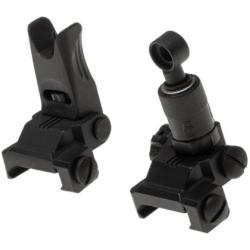 Ares 600M Flip-Up Sights - Black - Ref 10834406000
