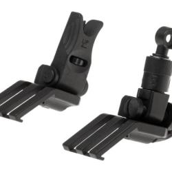 Ares Offset Flip-Up Sights Type A - Black - Ref 10834506000