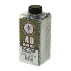 G&G 0.40g Bio Precision BBs 2700rds - Grey - Ref 10842310000