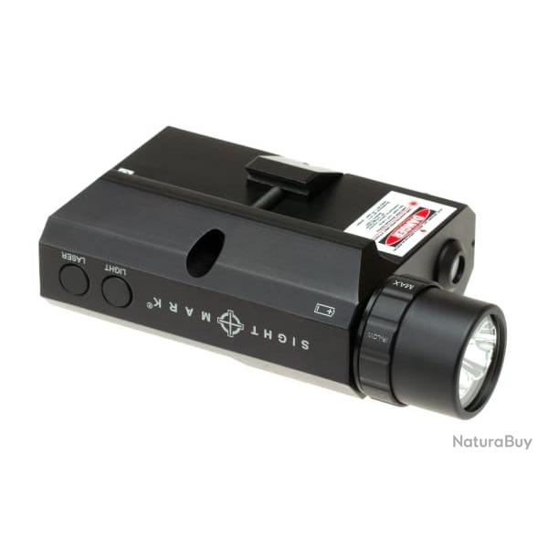 Sightmark LoPro Combo Flashlight VIS/IR and Green Laser - Black - Ref 11011906000