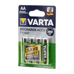 Varta AA Rechargable 2100mAh 4pcs - Ref 11038400000