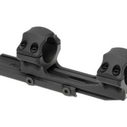 Leapers Accu-Sync 25.4mm Medium Profile 50mm Offset Rings - Black - Ref 11071806000