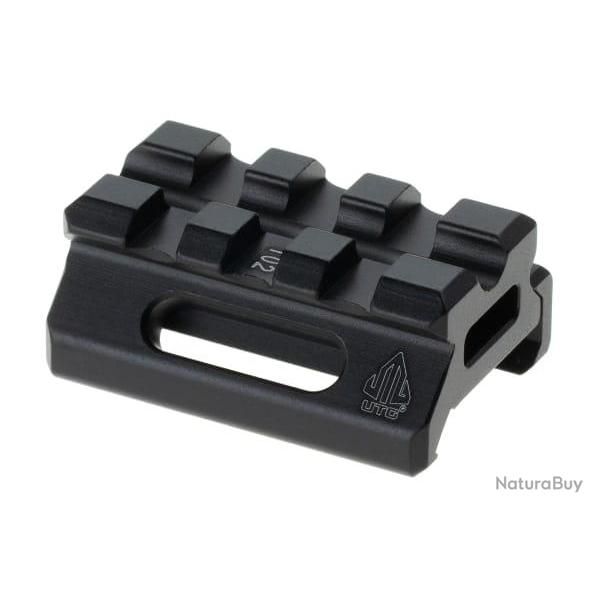 Leapers Universal Super Slim Riser Mount 3 Slot 0.50' - Black - Ref 11073806000