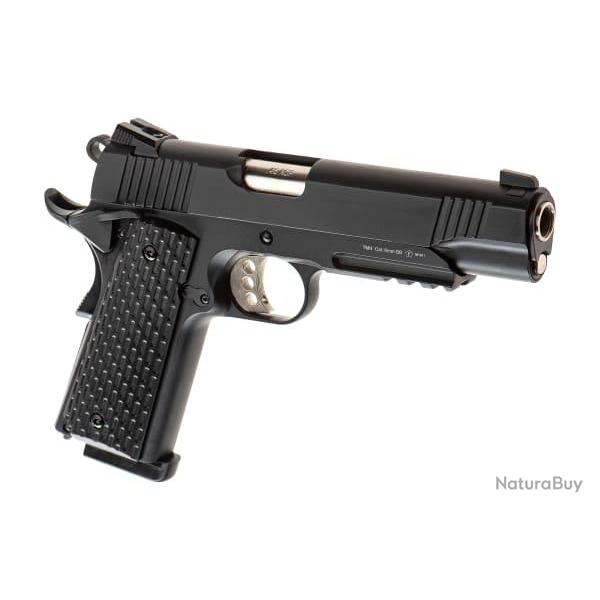 Army Armament M1911 Tactical Full Metal GBB - Black - Ref 11090406000