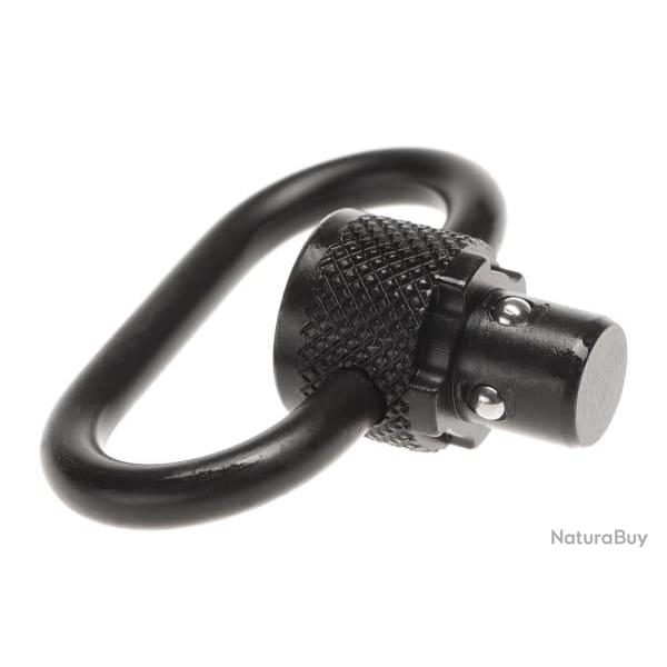 Leapers Heavy Duty Steel Push Button QD Sling Swivel 1.4 Inch - Ref 11091600000