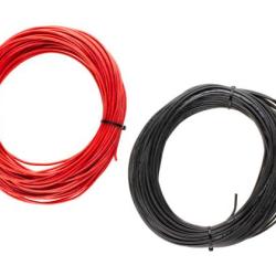 Gate Low Resistance Wire 2x 25m Black + Red - Ref 11150400000