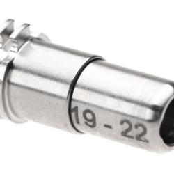 Maxx Model CNC Titanium Adjustable Air Seal Nozzle 19mm - 22mm for AEG - Ref 11181600000