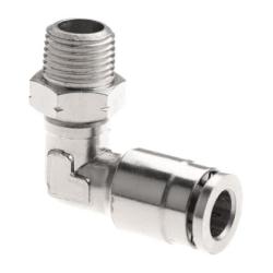 EpeS HPA 6mm Hose Coupling 90 Degree - Outer 1/8 NPT - Ref 11202600000