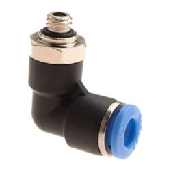 EpeS HPA 6mm Hose Coupling 90 Degree - Outer M6 Thread - Ref 11202800000