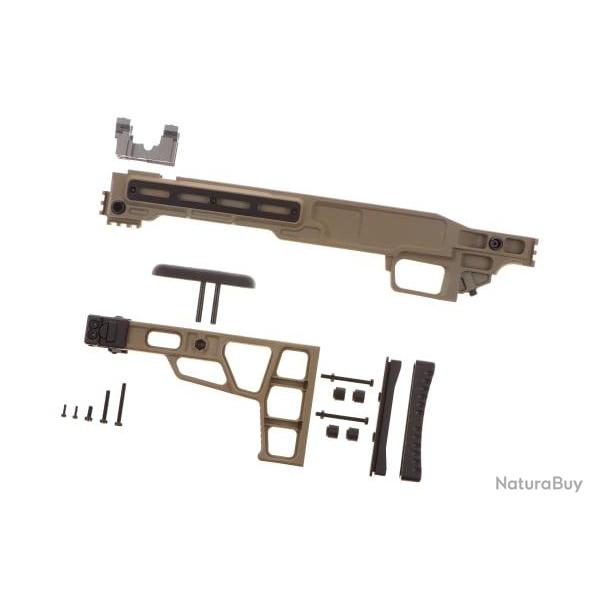 Maple Leaf MLC-S2 Tactical Folding Chassis for VSR-10 - Dark Earth - Ref 11245330900