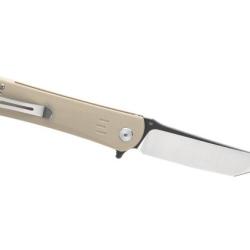 Bestech Knives Kendo G10 Linerlock Folder - Beige - Ref 11291400300